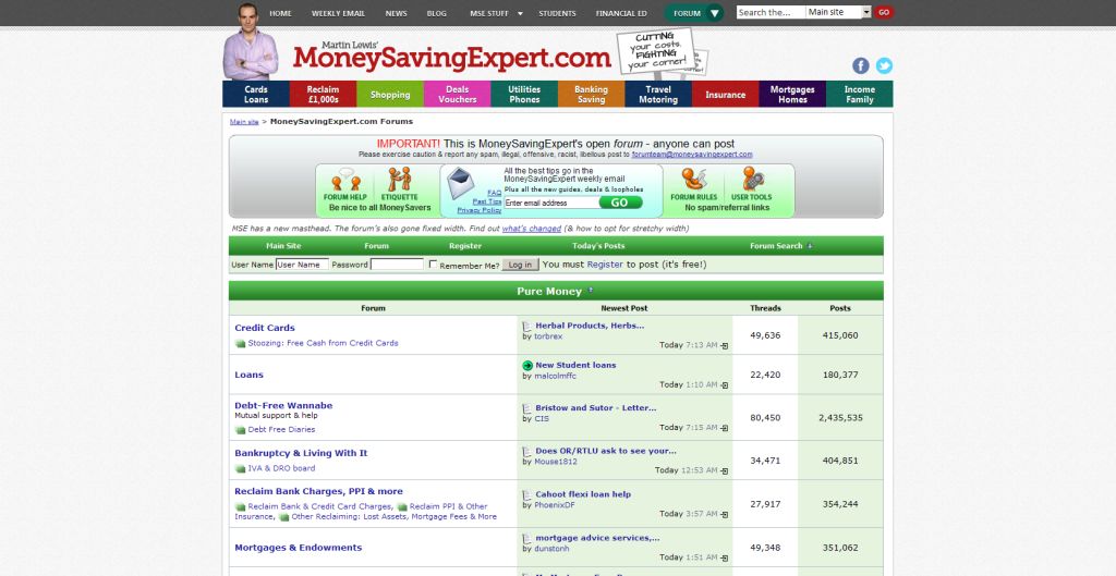 MoneySavingExpert.com Forums - Hide Sidebar