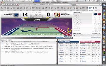NFL Gamecenter - Use more of the screen