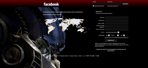 Optimus Prime Facebook Theme NO ADS by ashkan a.