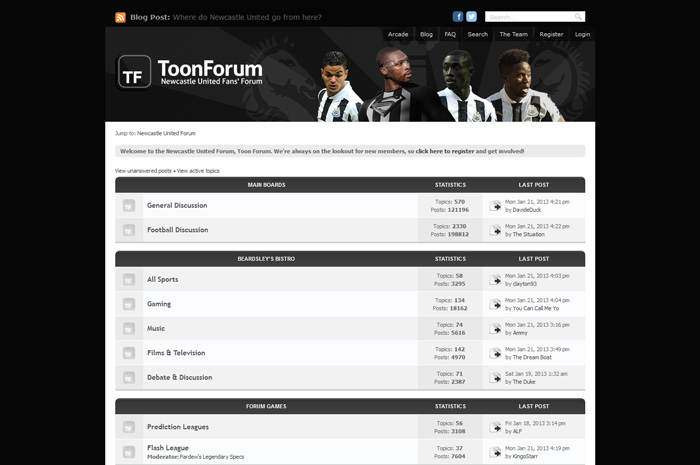 ToonForum.co.uk Dark