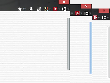 GlassFox - the multi style scrollbar