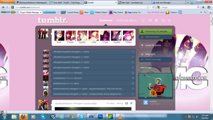 OMG Girlz Dashboard Theme