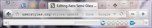 Firefox: Aero Semi-Glass