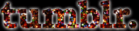 Tumblr Glitter Confetti Logo