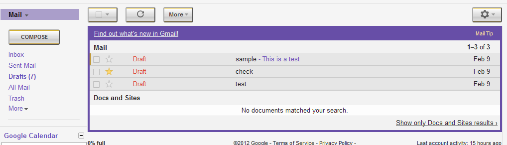 Google Mail Old Look for LM