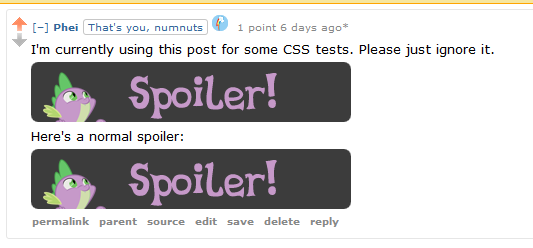 r/mylittlepony  Super Spoiler