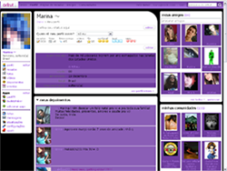 PURPLE orkut style