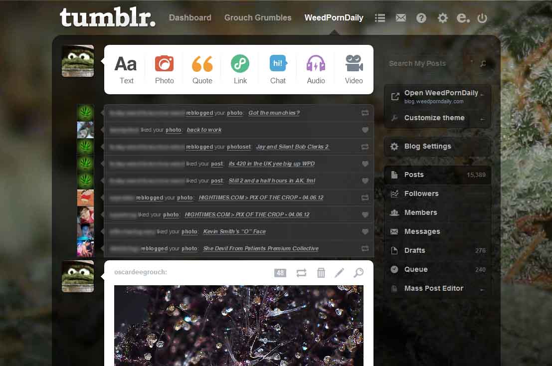 Tumblr - Stoner Black