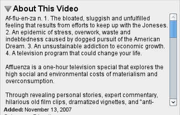 YouTube - Expand Descriptions; Limit Length