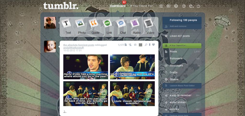 Tumblr Enter Shikari custom background