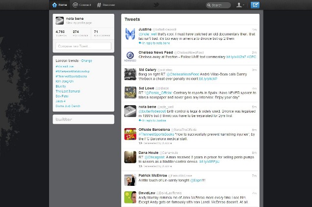 Twitter Declutter Dashboard