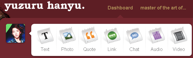 Yuzuru Hanyu tumblr logo