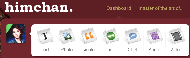 B.A.P's Himchan tumblr logo