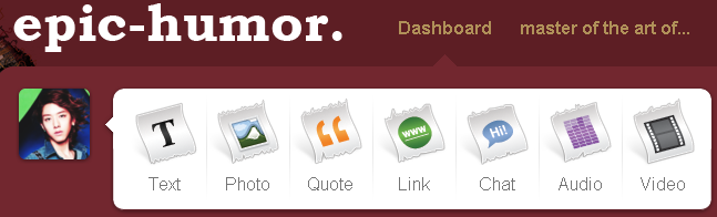 Epic-humor tumblr logo