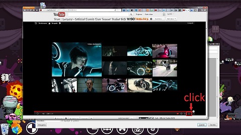 youtube pantalla grande