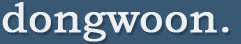 Dongwoon Tumblr Logo :3