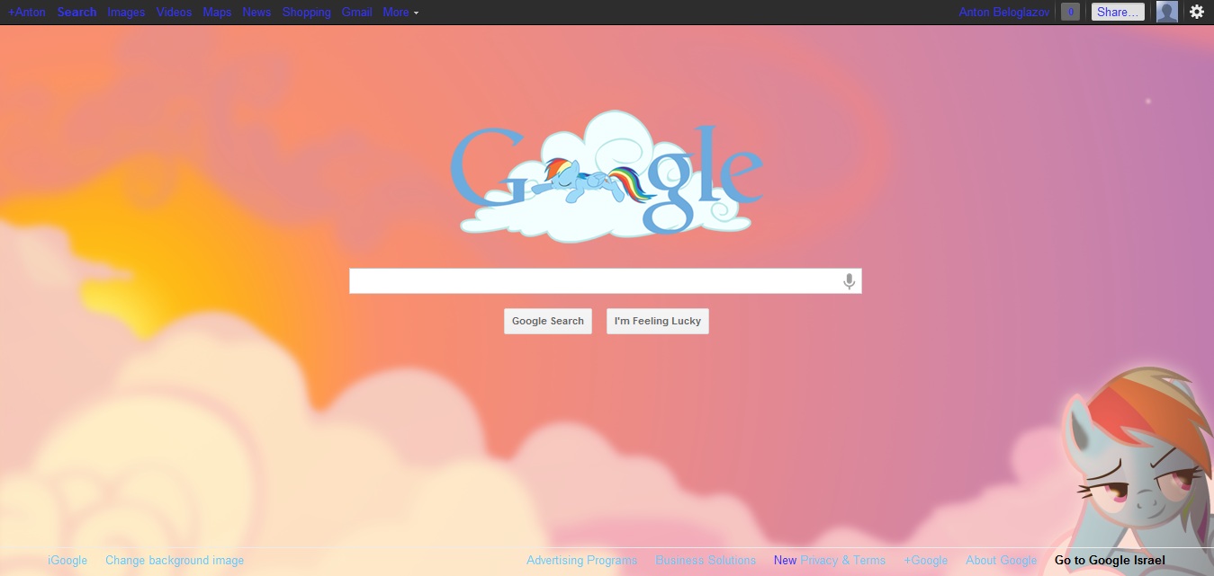 Google - Rainbow Dash