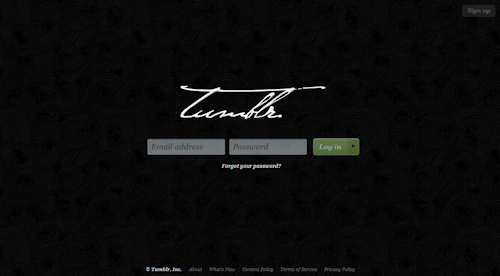 Dark Waves - Tumblr Login