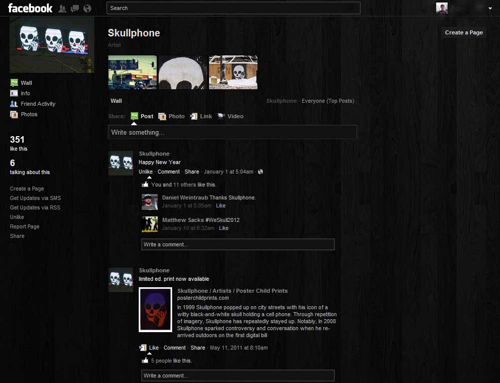 Facebook Wood ♦