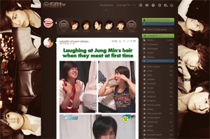 SS501 DASHBOARD THEME
