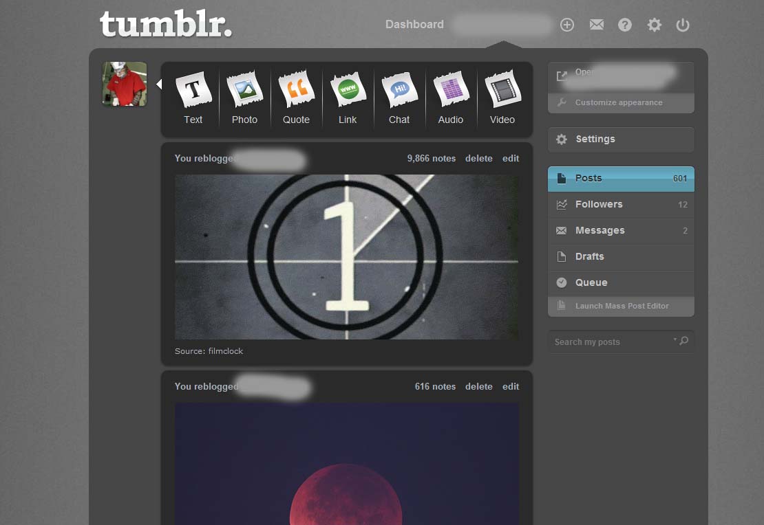 Tumblr Desaturate