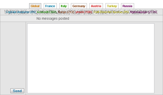 phpDiplomacy.net - a larger text area for messages