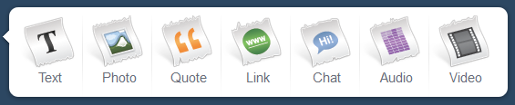 Old Tumblr Dash Toolbar