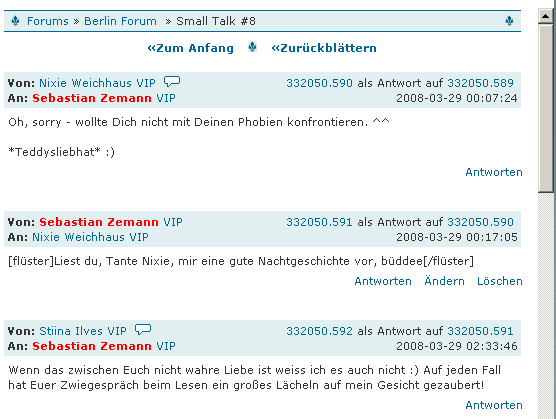 Popmundo - Red username in the forum