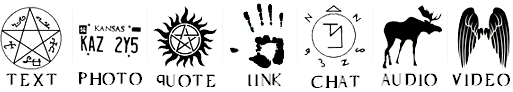 Tumblr Supernatural New Post Icons