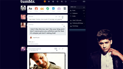 Zayn Malik (fabulous) dashboard
