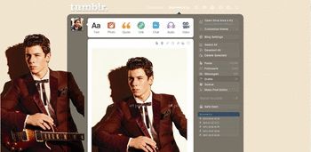 Nick Jonas Dashboard Theme (V man photoshoot) 1
