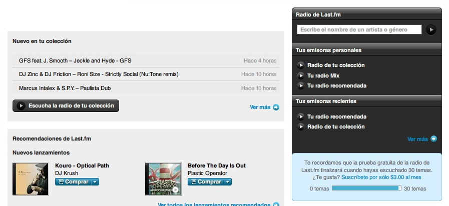 Last.fm  Helvetica