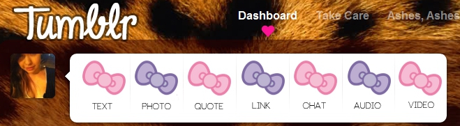 Hello Kitty Bow Tumblr Icons ♡