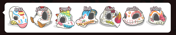 Neopets Sugar Skull Post Icons