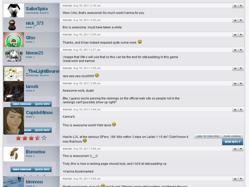 AeriaGames Forums Compact