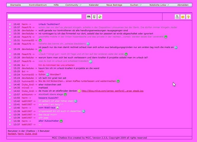 Dukecity.de Chatbox HelloKitty!
