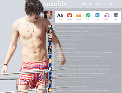 Harry Styles Dashboard Theme {2}