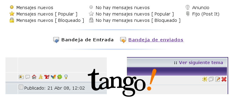 phpbb forums Tango
