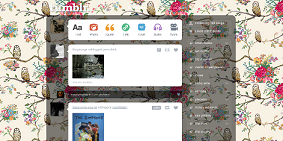 Owls and floral