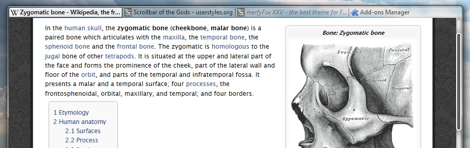 Scrollbar of the Gods