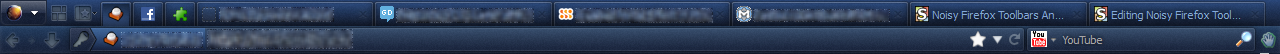 Noisy Navy Firefox UI v1.0 by hkr