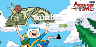 Adventure Time Login Background.
