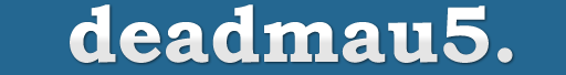 deadmau5 tumblr logo.