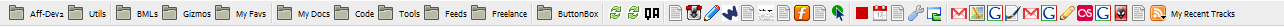 App: Smart Bookmark Bar (CSS)