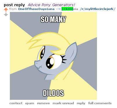 r/mylittlecirclejerk Advice Pony Generators