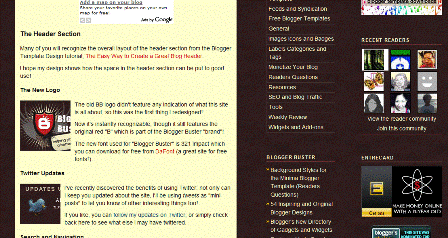 Blogger Buster - Chocolate Magazine - Whitespace