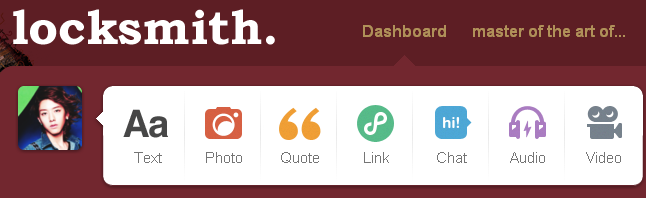 Locksmith's tumblr logo