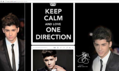 Zayn Malik - Tumblr Dashboard Theme