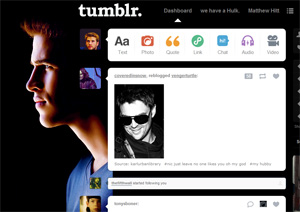 Tumblr dashboard: Gale Hawthorne