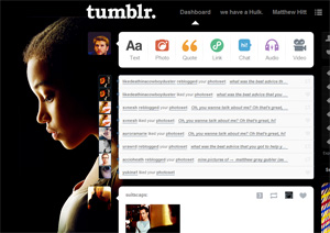 Tumblr dashboard: Rue